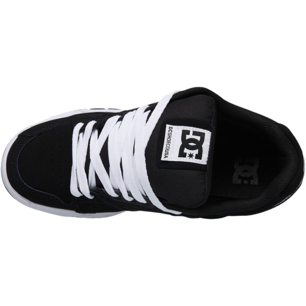 2026 DC Shoes Mens Stag Trainers 320188 - Black / Black / White